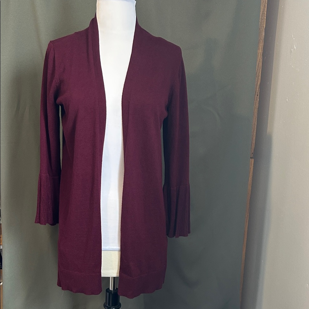 Devotion by Cyrus Women's Deep Burgundy Cardigan